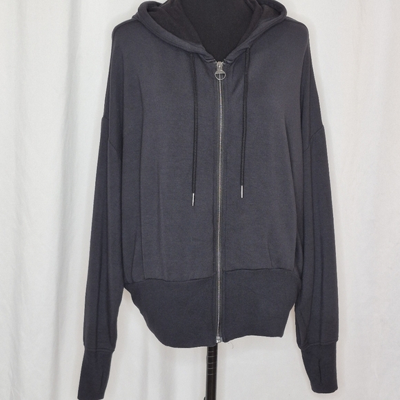 Athleta Balance Full-Zip Hooded Sweatshirt - Size L - Picture 5 of 16